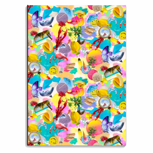 I Spy Series - Summer High - personalised A4, A5, A6 notebook by Lisa Wardle