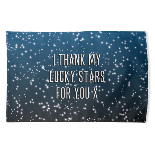 I Thank My Lucky Stars For You - funny tea towel by Adam Regester