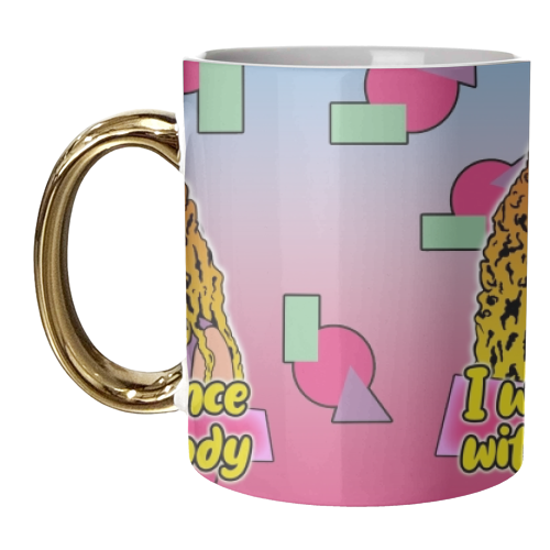I wanna Dance With Somebody! - unique mug by Bite Your Granny