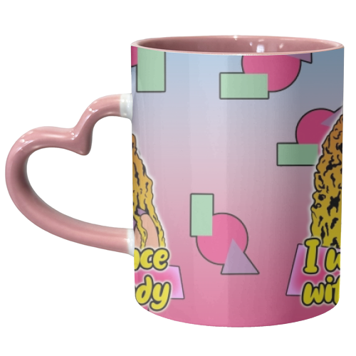 I wanna Dance With Somebody! - unique mug by Bite Your Granny