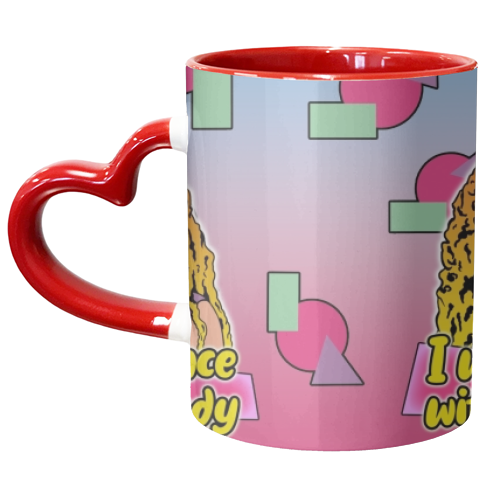 I wanna Dance With Somebody! - unique mug by Bite Your Granny