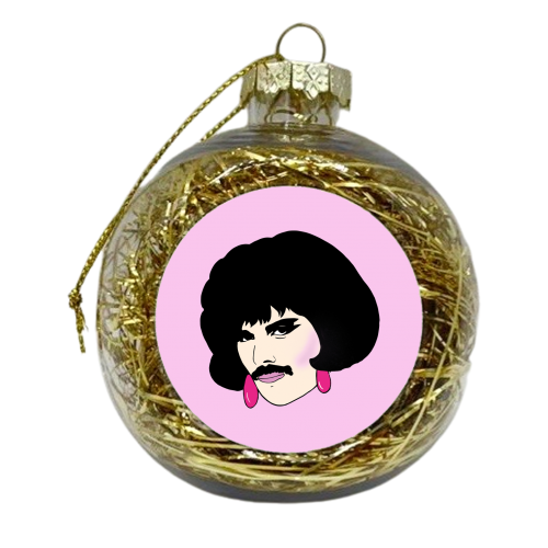 I want to break free - xmas bauble by Bite Your Granny