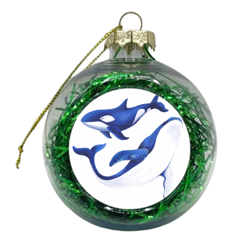I whale always love you!  - xmas bauble by vogelblau