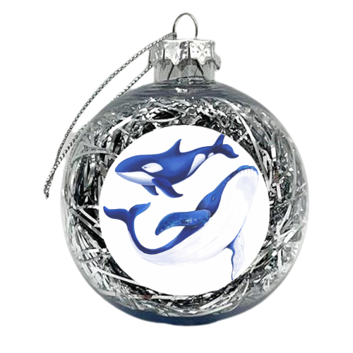 I whale always love you!  - xmas bauble by vogelblau