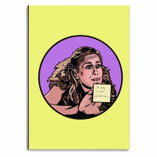 I Will Literally Be The Old Lady Who Lived In Her Shoes - personalised A4, A5, A6 notebook by Wallace Elizabeth