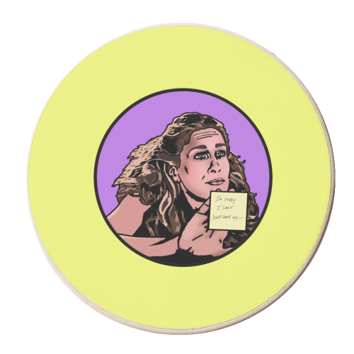 I Will Literally Be The Old Lady Who Lived In Her Shoes - personalised beer coaster by Wallace Elizabeth