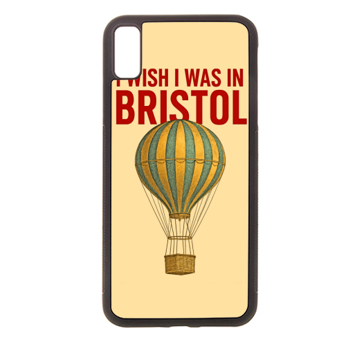 I WISH I WAS IN BRISTOL - stylish phone case by AP