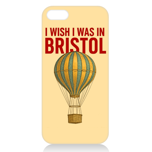 I WISH I WAS IN BRISTOL - unique phone case by AP