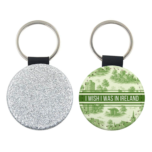 I WISH I WAS IN IRELAND - keyring by Lilly Rose