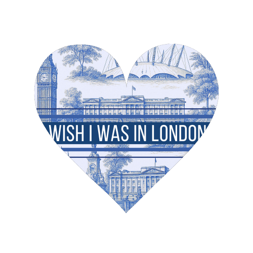 I WISH I WAS IN LONDON - Magnet by Lilly Rose