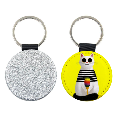 Ice cream lover - keyring by DejaReve