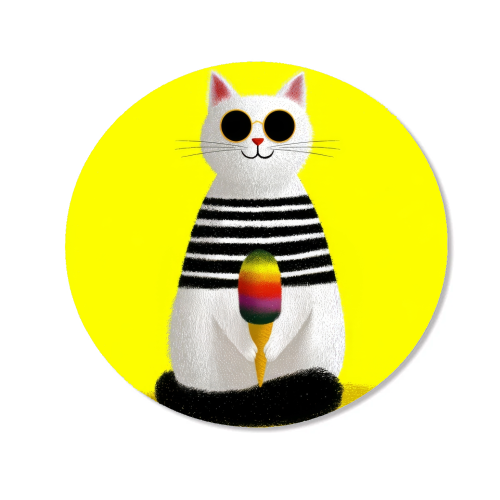 Ice cream lover - Magnet by DejaReve