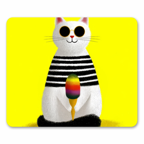 Ice cream lover - mouse mat by DejaReve