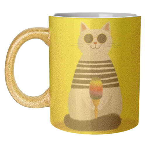 Ice cream lover - unique mug by DejaReve