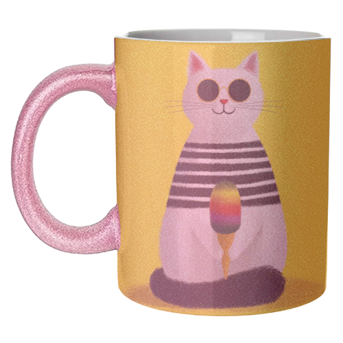 Ice cream lover - unique mug by DejaReve