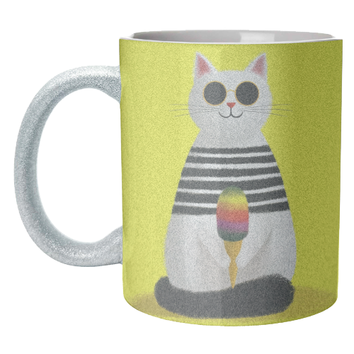 Ice cream lover - unique mug by DejaReve