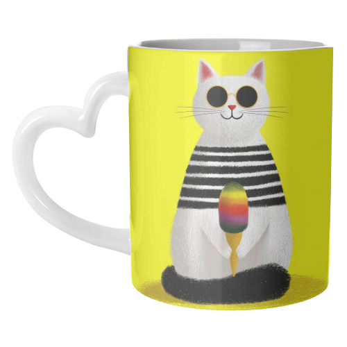 Ice cream lover - unique mug by DejaReve