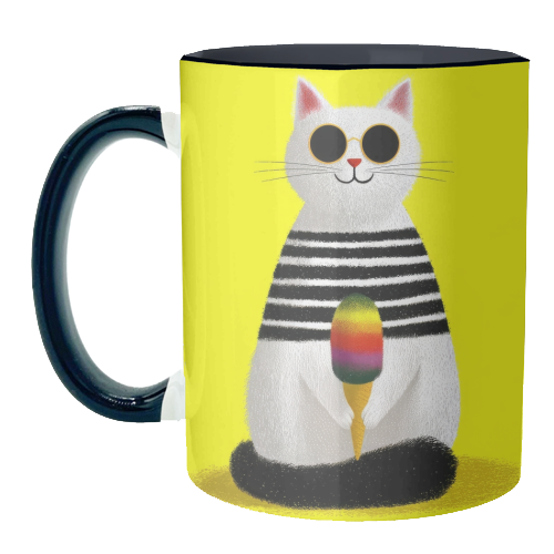 Ice cream lover - unique mug by DejaReve