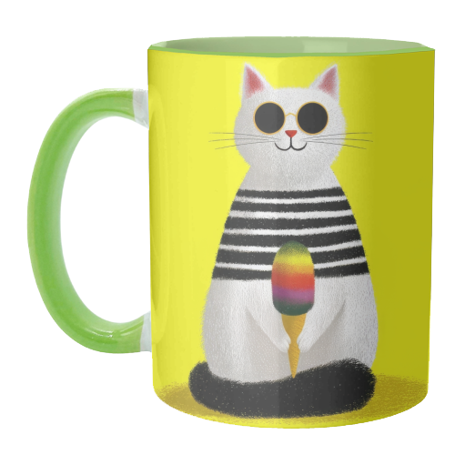 Ice cream lover - unique mug by DejaReve