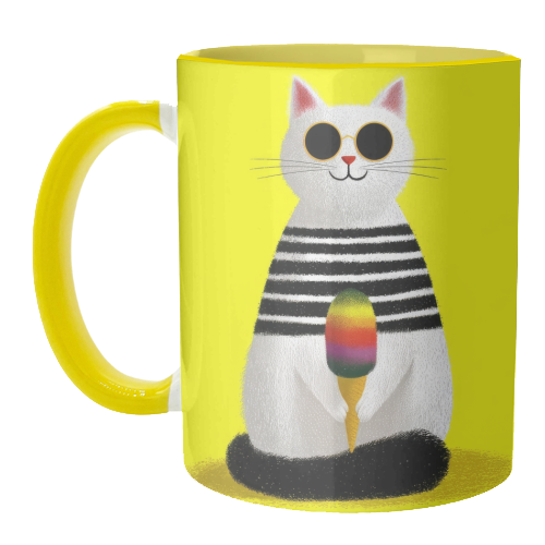 Ice cream lover - unique mug by DejaReve
