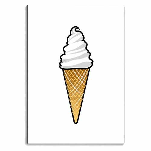 Ice Cream - personalised A4, A5, A6 notebook by Adam Regester