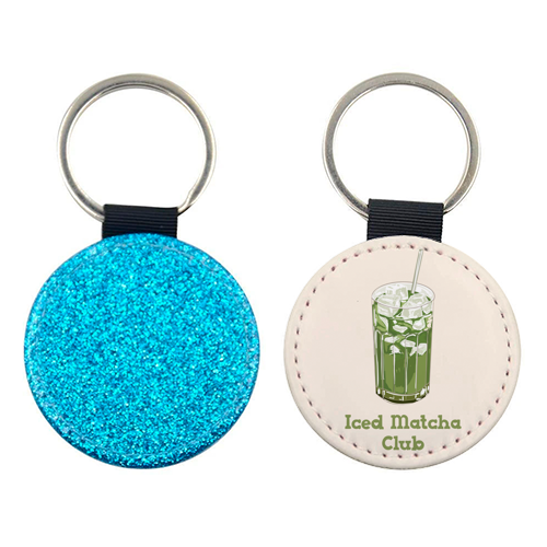 Iced Matcha Club - keyring by EZbie