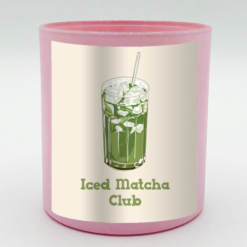 Iced Matcha Club - scented candle by EZbie