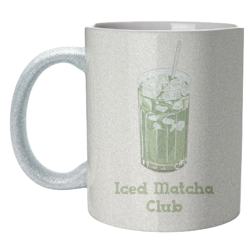 Iced Matcha Club - unique mug by EZbie