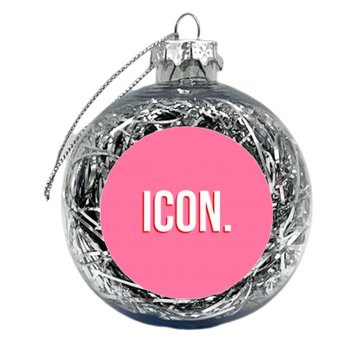 ICON - xmas bauble by Dominique Benedict