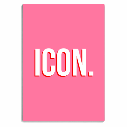 ICON - personalised A4, A5, A6 notebook by Dominique Benedict