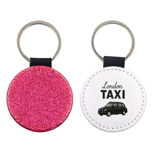 Iconic London Black Taxi! - keyring by The Yellow Box
