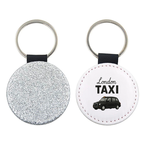 Iconic London Black Taxi! - keyring by The Yellow Box
