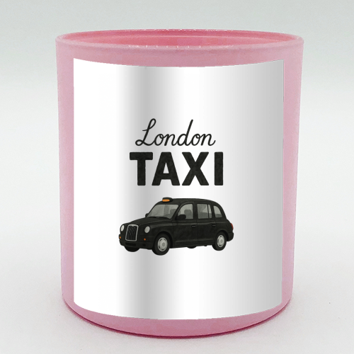 Iconic London Black Taxi! - scented candle by The Yellow Box