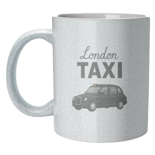 Iconic London Black Taxi! - unique mug by The Yellow Box
