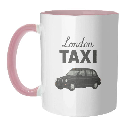 Iconic London Black Taxi! - unique mug by The Yellow Box