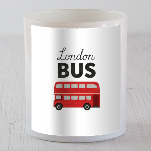 Iconic London Bus! - scented candle by The Yellow Box
