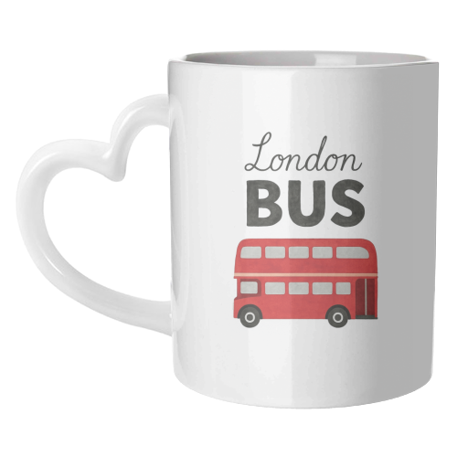 Iconic London Bus! - unique mug by The Yellow Box