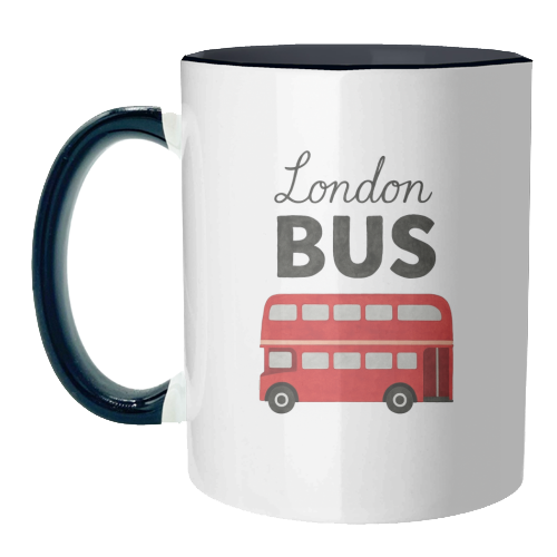 Iconic London Bus! - unique mug by The Yellow Box