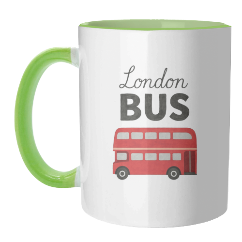 Iconic London Bus! - unique mug by The Yellow Box