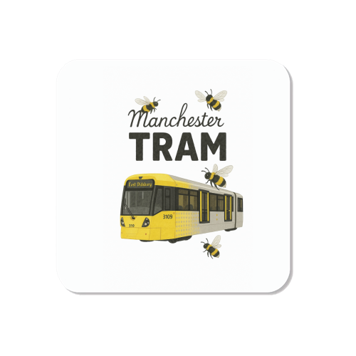 Iconic Manchester Tram! - Magnet by The Yellow Box