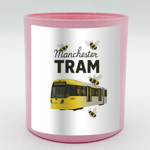 Iconic Manchester Tram! - scented candle by The Yellow Box