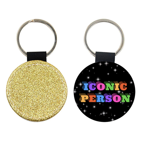 Iconic Person - keyring by Nida Designs