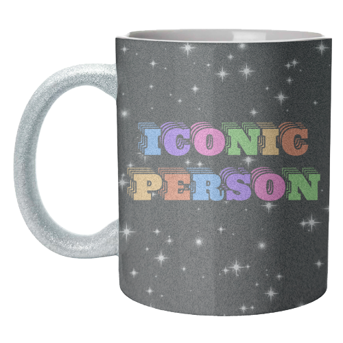 Iconic Person - unique mug by Nida Designs