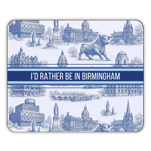 I'd rather be in Birmingham - designer placemat by Lilly Rose