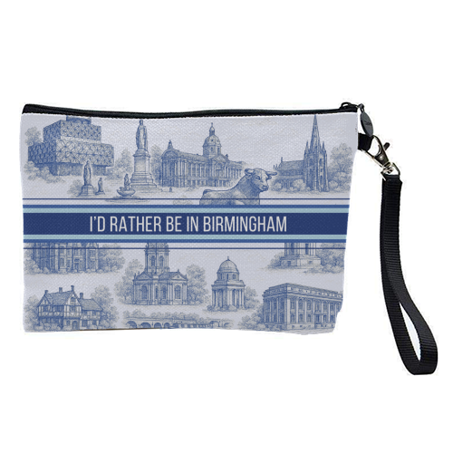 I'd rather be in Birmingham - pretty makeup bag by Lilly Rose