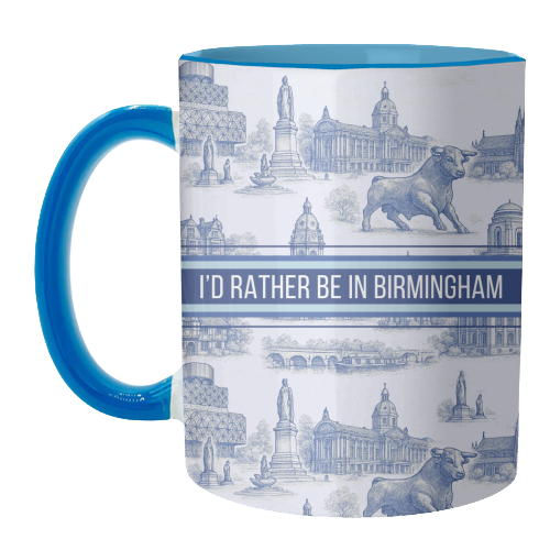 I'd rather be in Birmingham - unique mug by Lilly Rose