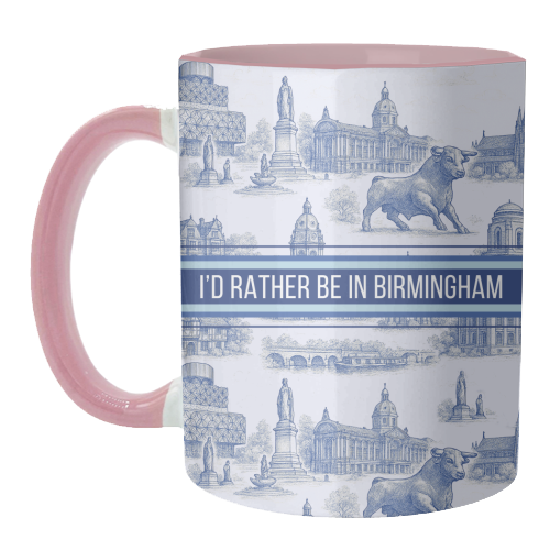 I'd rather be in Birmingham - unique mug by Lilly Rose