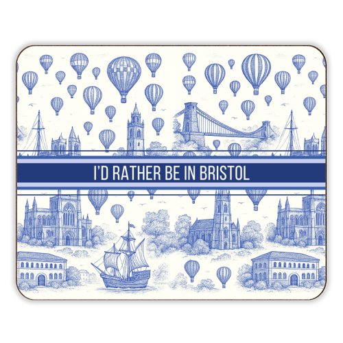 I'd Rather Be In Bristol - designer placemat by Lilly Rose