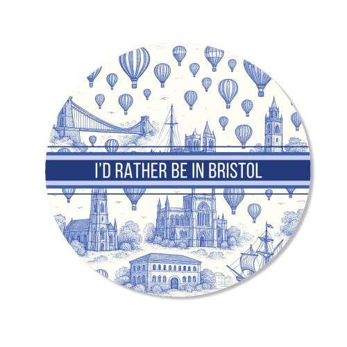 I'd Rather Be In Bristol - Magnet by Lilly Rose