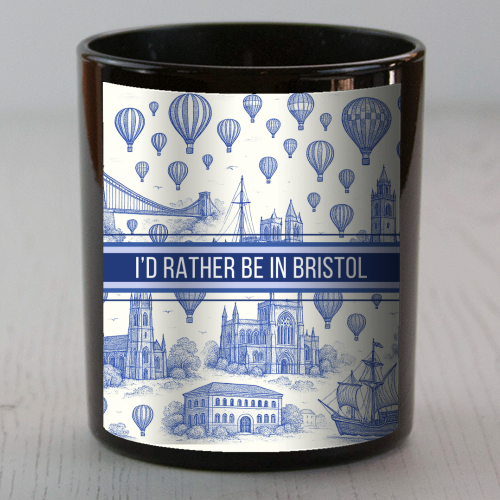 I'd Rather Be In Bristol - scented candle by Lilly Rose